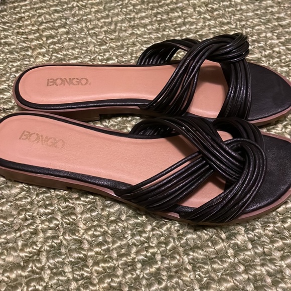 Bongo black sandals, never before worn - Picture 3 of 3